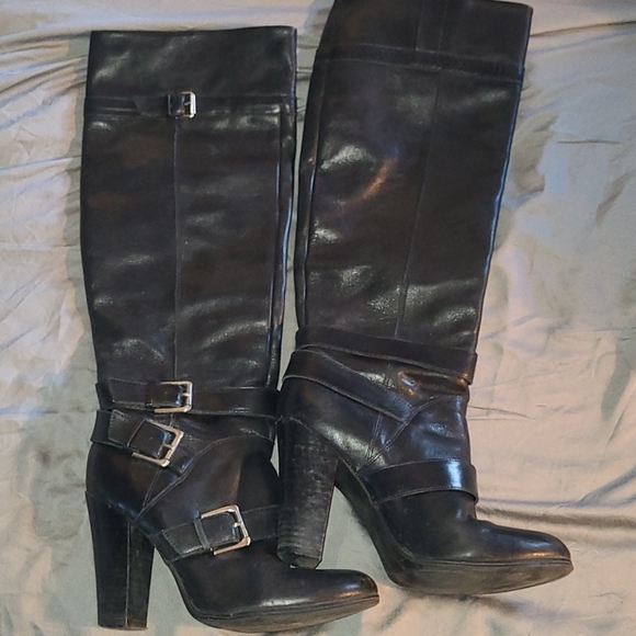 NINE-WEST woman's knee high boots - Picture 1 of 3